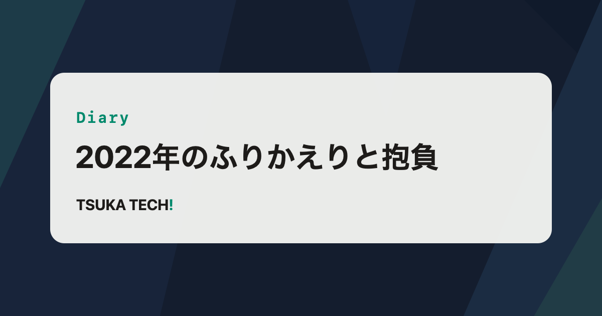 2022の振り返り